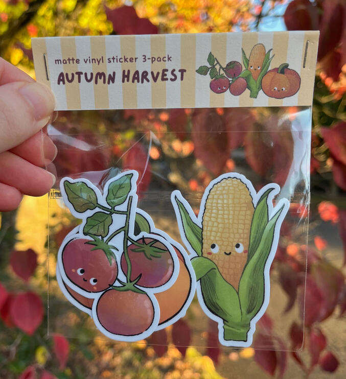 autumn harvest stickers autumn harvest stickers